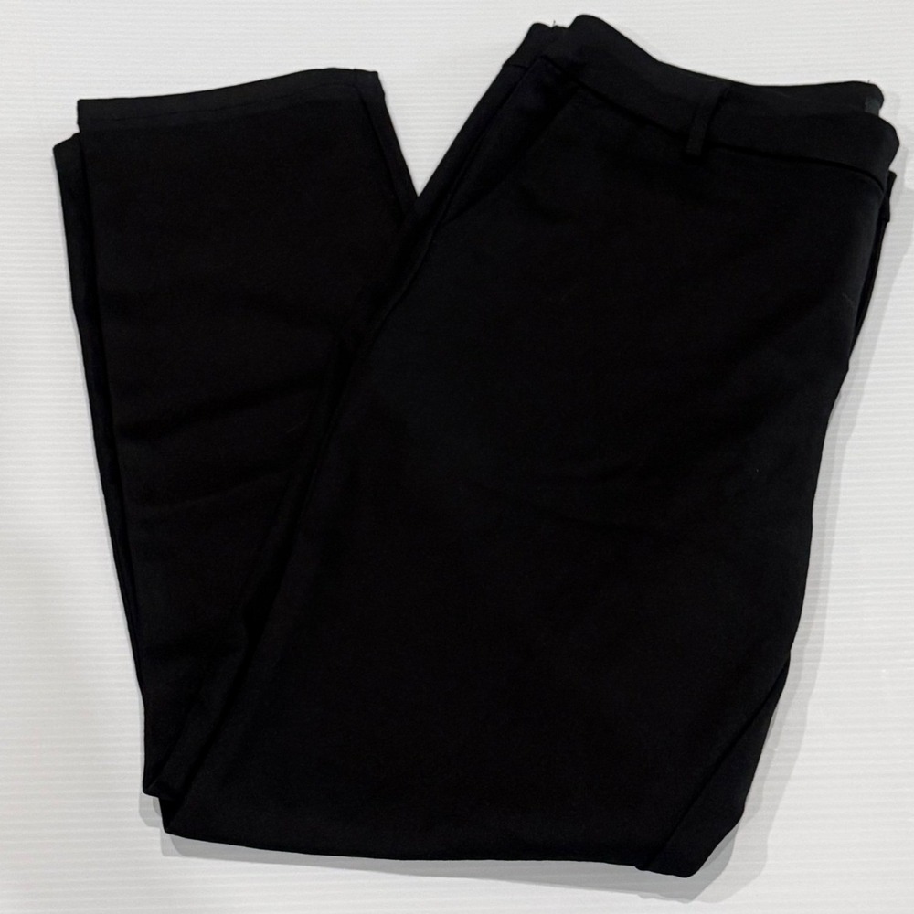 KUT from the Kloth Black Straight Leg Dress Pants Trousers KB23501 Womens 12